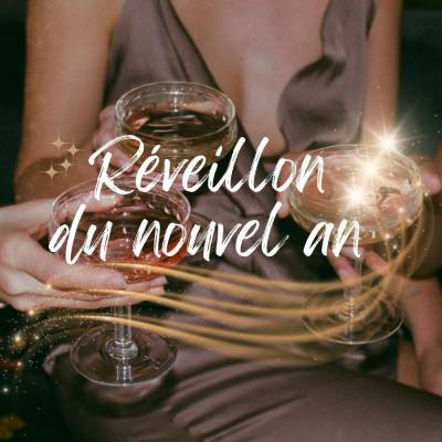 Réveillon de la Saint sylvestre avec diner dans notre restaurant - SANS ANIMATION