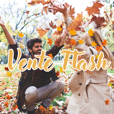 Vente flash d'Automne - Jusqu'au 15 Octobre 2025
